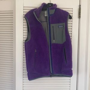 Patagonia Vest - purple (rare color!)